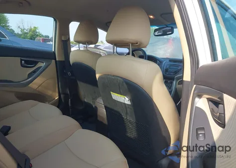 2013 Hyundai Elantra Gls из США, поврежденный, VIN 5NPDH4AE5DH259250